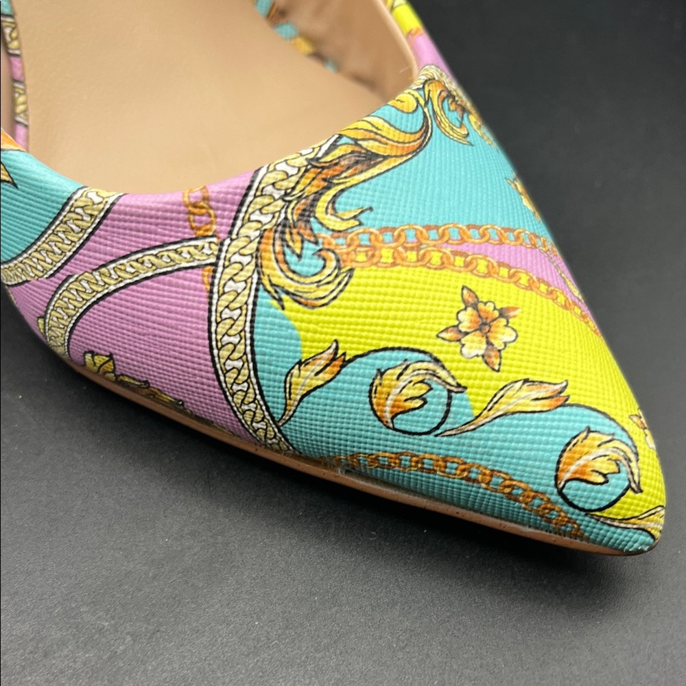 Aldo Colorful Patterned Women's Heels - Picture 5 of 10